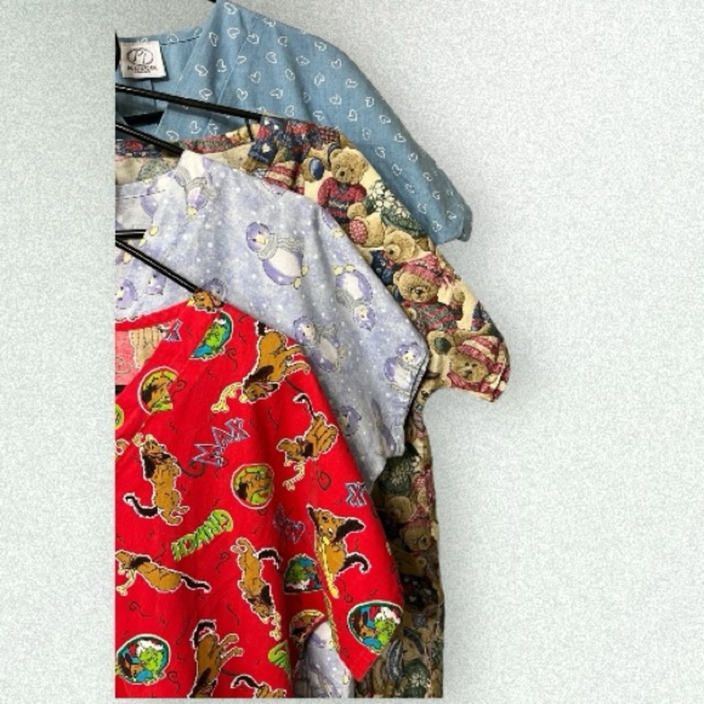 Scrub top Bundle! - Picture 1 of 10